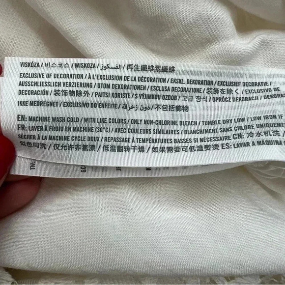 Abercrombie and Fitch cream colored lace halter dress - Picture 14 of 14